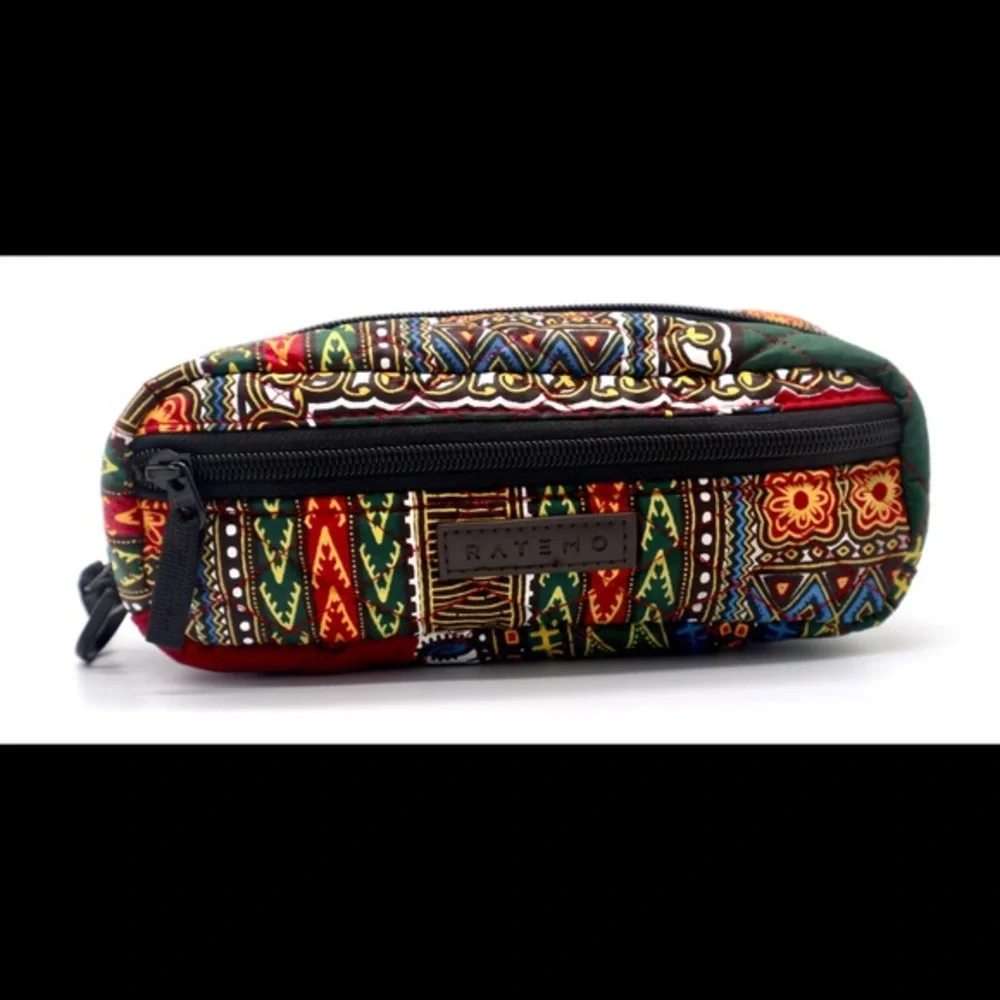 Dashiki themed mini travel pouch